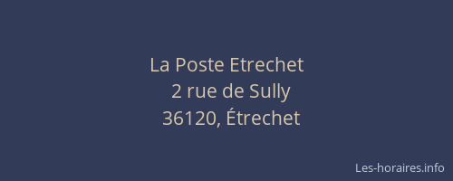 La Poste Etrechet