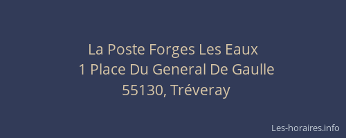 La Poste Forges Les Eaux