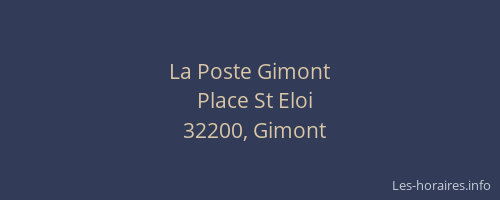 La Poste Gimont