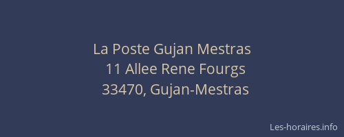 La Poste Gujan Mestras