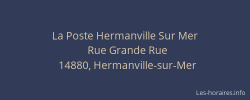 La Poste Hermanville Sur Mer
