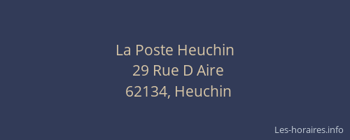 La Poste Heuchin