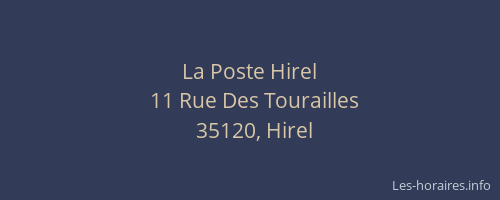 La Poste Hirel