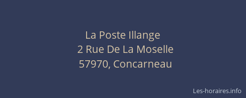 La Poste Illange
