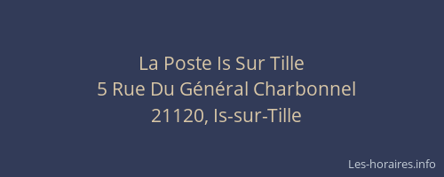 La Poste Is Sur Tille