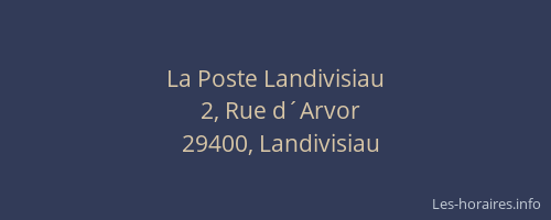 La Poste Landivisiau
