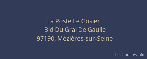La Poste Le Gosier