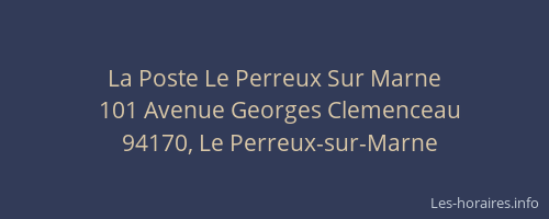 La Poste Le Perreux Sur Marne