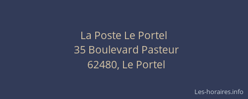 La Poste Le Portel