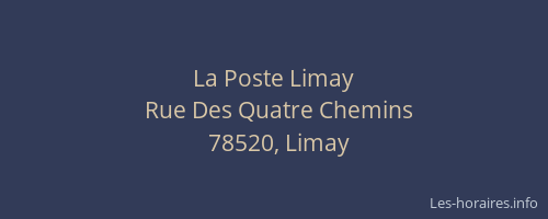 La Poste Limay