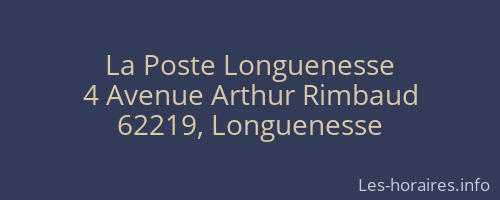 La Poste Longuenesse