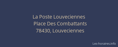 La Poste Louveciennes