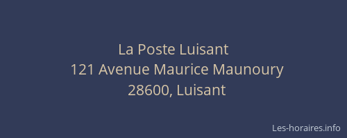 La Poste Luisant