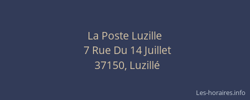 La Poste Luzille