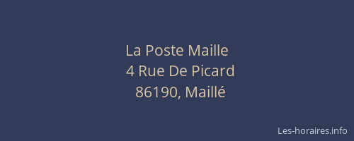 La Poste Maille