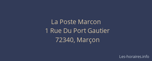 La Poste Marcon