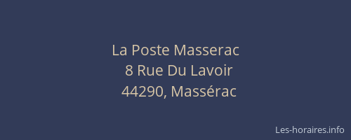 La Poste Masserac