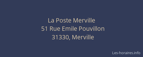 La Poste Merville