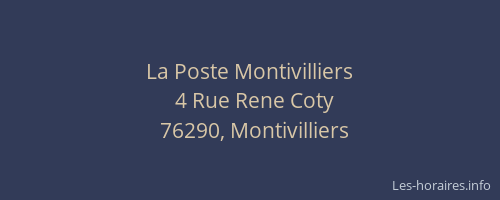 La Poste Montivilliers