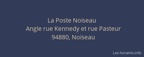 La Poste Noiseau