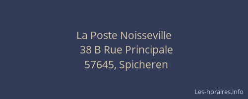 La Poste Noisseville