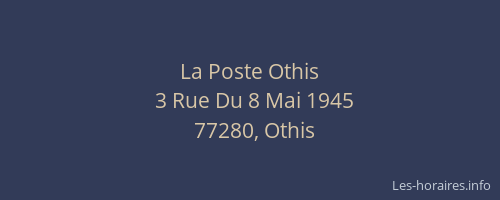 La Poste Othis