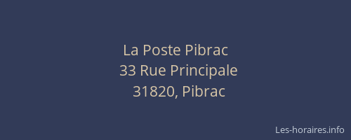 La Poste Pibrac