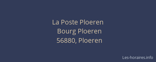 La Poste Ploeren