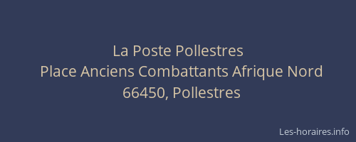 La Poste Pollestres