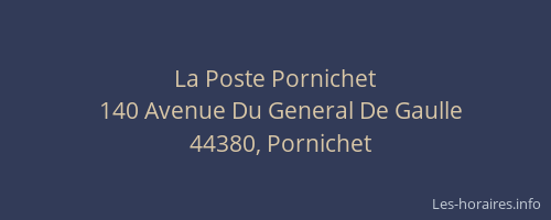 La Poste Pornichet
