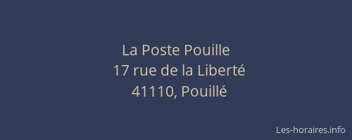 La Poste Pouille