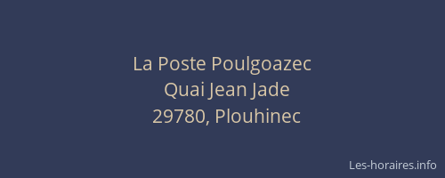 La Poste Poulgoazec
