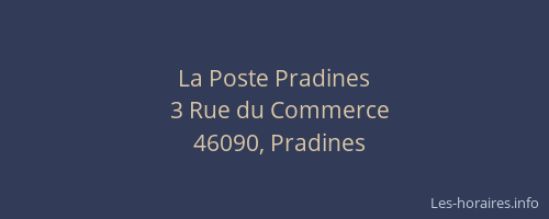 La Poste Pradines