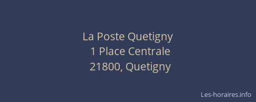 La Poste Quetigny