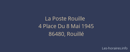 La Poste Rouille