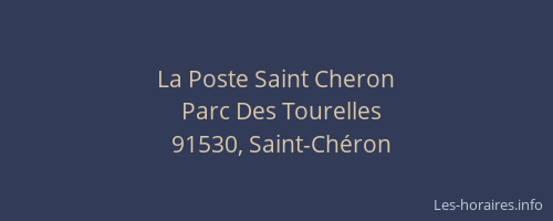 La Poste Saint Cheron