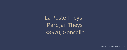 La Poste Theys