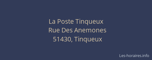 La Poste Tinqueux
