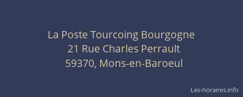 La Poste Tourcoing Bourgogne