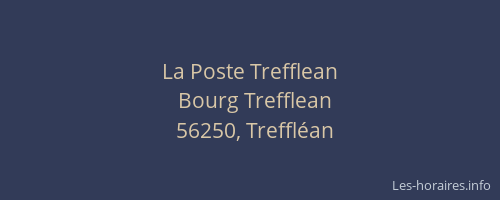 La Poste Trefflean