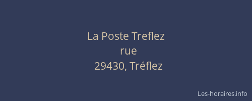La Poste Treflez