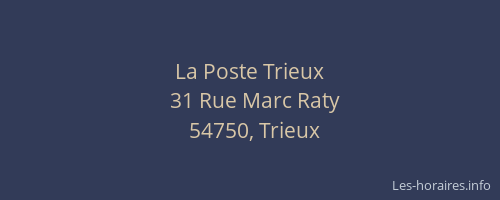 La Poste Trieux