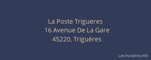 La Poste Trigueres