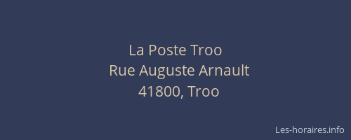 La Poste Troo