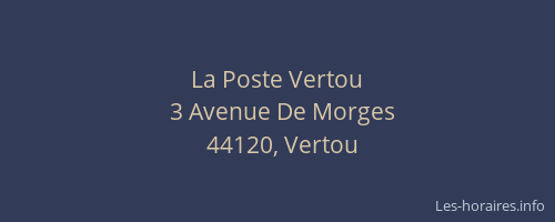 La Poste Vertou