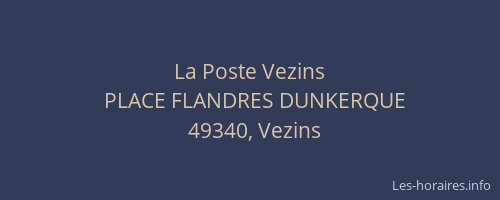 La Poste Vezins