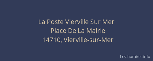 La Poste Vierville Sur Mer