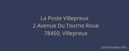 La Poste Villepreux