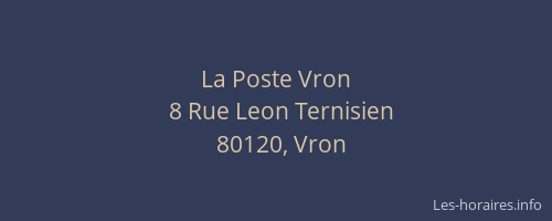 La Poste Vron
