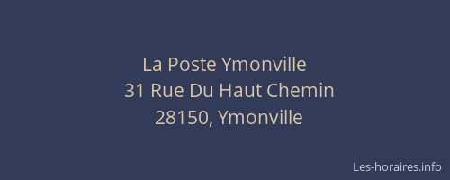 La Poste Ymonville